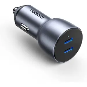 Punjač za auto UGREEN (2xUSB-C QC 3.0 40W)