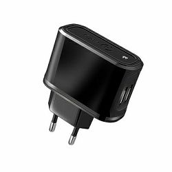 Punjač za mobitel univerzalni DUAL USB CELLY crni
