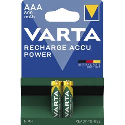 Punjiva baterija VARTA Recharge Akku Power R2U AAA 800MAH  BLI2 