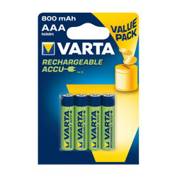 Punjive baterije VARTA Recharge Accu Value AAA 800 mAh 4 kom