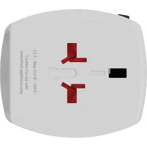Putni adapter SKROSS, Muv USB (AC), Euro, Aus/Kina, UK, SAD/Japan, USB-A/USB-C