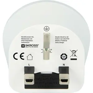 Putni adapter SKROSS, World To UK, 1.500225-E