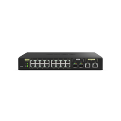 QNAP QSW-M2116P-2T2S - switch - 20 ports - managed - rack-mountable