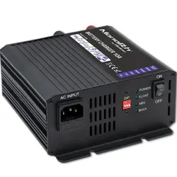 Qoltec 51958 Smart Monolith charger for LiFePO4 AGM GEL SLA batteries | 10A | 12V