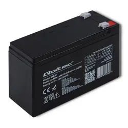 Baterija QOLTEC 53030 AGM, 12V, 7ah, max, 105a