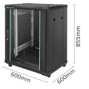 qoltec-54518-19-rack-cabinet-15u-600-x-855-x-600-tempered-gl-51610-szaqocsto0015.webp