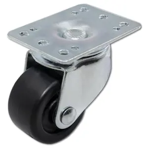 Qoltec Caster Kit Without Brake for Rack Cabinets | 4pcs.
