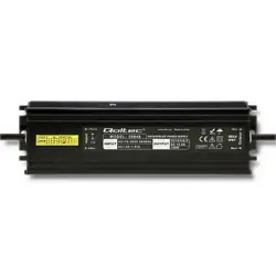Napajanje QOLTEC IP67 LED prekidač, 150W, 12V, 12.5A (vodootporno, crno)