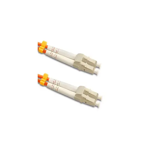 Qoltec LC/UPC Fiber Optic Patch Cord - LC/UPC | Multimode | 50/125 | OM2 | Duplex | 50m