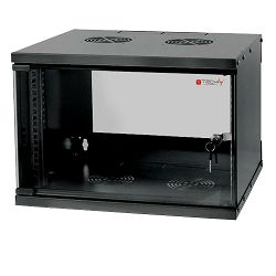 Zidni ormarić TECHLY 19" 6U / 320 crni