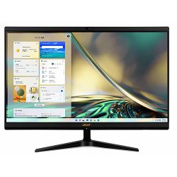 Računalo ACER Aspire C24-1700 AiO (23.8" Full HD, Intel Core i3-1215U, 8GB RAM, 512GB SSD, Intel UHD Graphics, Windows 11 Home, crno) - PREPAKIRANO