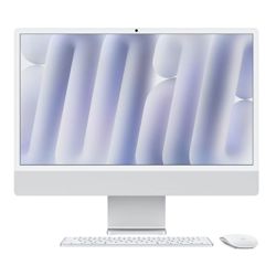 Računalo APPLE iMac 24 AiO (24" Retina 4.5K, M4, 10C GPU, 24GB RAM, 512GB SSD, ZEE, Silver) - MCR24ZE/A