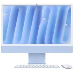 Računalo APPLE iMAC AiO (24" Retina 4.5K, M4, 10C CPU, 10C GPU, 24GB RAM, 512GB SSD, ZEE, plavo) - MD2T4ZE/A