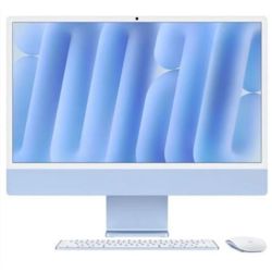 Računalo APPLE iMac AiO (24" Retina 4.5K, M4, 8C CPU, 8C GPU, 16GB RAM, 256GB SSD, CRO, plavo) - MWUF3CR/A