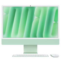 Računalo APPLE iMac AiO (24" Retina 4.5K, M4 8C CPU, 8C GPU, 16GB RAM, 256GB SSD, ZEE, Zeleni) - MWUE3ZE/A
