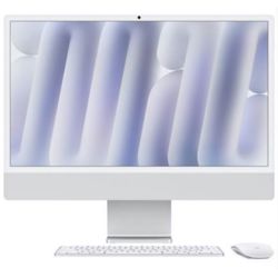 Računalo APPLE iMAC AiO (24" Retina 4.5K, Nano-Texture, M4, 10C CPU, 10C GPU, 16GB RAM, 256GB SSD, CRO, Silver) - MD3H4CR/A