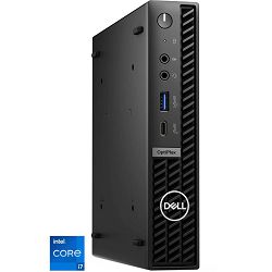 Računalo DELL Optiplex Plus 7020 MFF (Intel Core i7-14700, 16GB RAM, 512GB SSD, Intel UHD Graphics 770, Win11Pro) crno