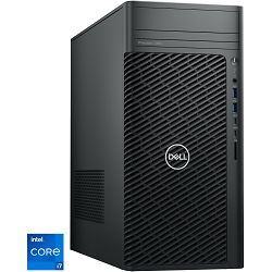 Računalo DELL Precision 3680 (Intel Core i7-14700, 16GB RAM, 512GB SSD, NVIDIA T1000, Win11Pro) crno