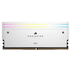 Radna memorija CORSAIR D5 6400 96GB C32 Dom Titanium RGB K2 (96GB, DDR5, 6400MHz, Titanijumska)