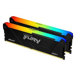 RAM memorija KINGSTON FURY Beast RGB K2 (D4 3600, 16 GB, C17)