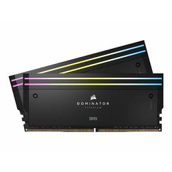 RAM memorija CORSAIR D5 7200 32GB C34 Dom Titanium RGB K2 