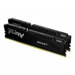 RAM memorija KINGSTON DRAM 16GB 5600MT/s DDR5 CL40 DIMM (Kit of 2) FURY Beast crna EAN: 740617325935