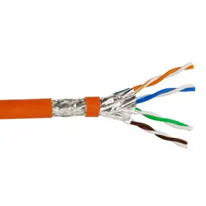Raw Cable Cat.7, S/FTP, PiMF, LSZH, orange