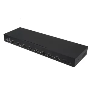 RealPower 284513 serial converter/repeater/isolator USB 2.0 RS-232 Black