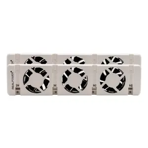 RealPower HL-2 Indoor White Fan electric space heater