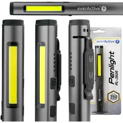 Rechargeable LED inspection lamp (LED) everActive PL-350R with UV