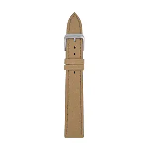 Recycled leather belt, light brown, 20 mm
