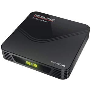 REDLINE Prijemnik IPTV@Android, 4K, 4 / 32 GB, USB, WiFi - IP-80 Max