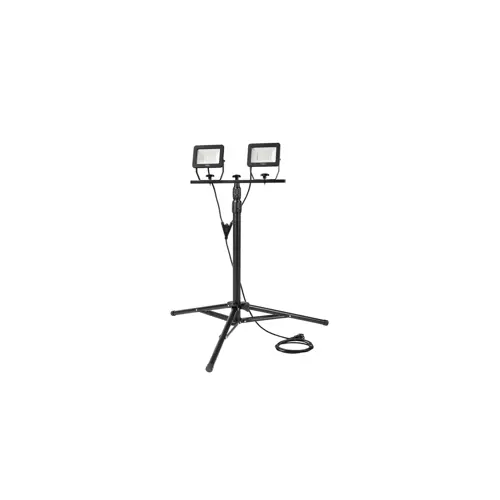 Reflektor na tronošcu Double spotlight 2x30W (SMD LED, 5400lm, visina 1.8m)