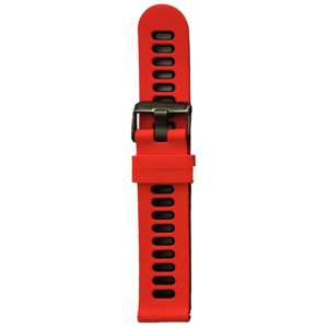 Remen MEANIT za SMARTWATCH crveno-crni, 20mm
