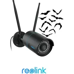 Reolink W320-B - 5MP Outdoor Security Camera, 2.4/5 GHz Wi-Fi, Person/Vehicle/Animal Detection, 100ft Night Vision