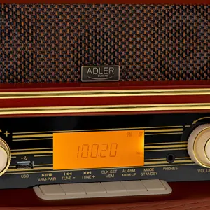 Retro radio ADLER AD 1187 (BT, FM, USB)