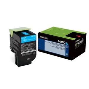 RETURN PROGRAM TONER CARTRIDGE/802SC CYAN 2K PGS F CX310410