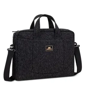 Rivacase 7931 39.6 cm (15.6") Messenger case Black, White