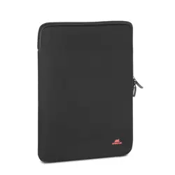 RIVACASE Antishock 5221 MacBook 13 sleeve, vertical, black, dual zippers