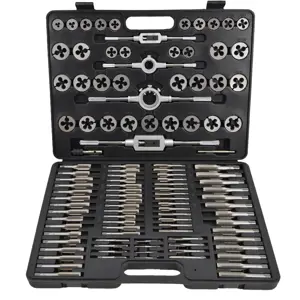 ROCKFORCE Set of Taps & Dies 110 pieces