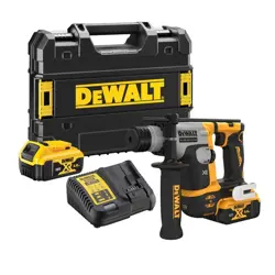 Rotacijsko čekić bušilica DEWALT DCH133M2 (18V XR, bez četkica, 1.4J, 2x5.0Ah, kovčeg, punjač)
