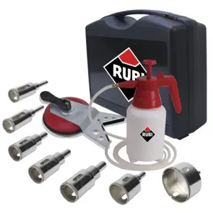 RUBI Easy Gres Plus Kit Drill bit set 7 pc(s)