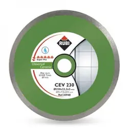 Rezna ploča za keramiku RUBI SUPERPRO DIAMOND CERAMIC BLADE 200 x 25,4mm (dijamantna, 200mm promjera, otvor 25,4mm)