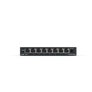 Ruijie Networks RG-ES108GD network switch Unmanaged Gigabit Ethernet (10/100/1000) Black