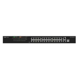 Ruijie Networks RG-ES126FGS-LP network switch Unmanaged L2 Fast Ethernet (10/100) Power over Ethernet (PoE) Black