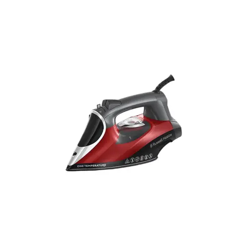 Pegla RUSSELL HOBBS 25090-56 (Keramička ploča, 2600 W, Crna, Siva, Crvena)