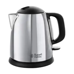Električni čajnik RUSSELL HOBBS Victory 24990-70 (1 L, 2400 W, srebrna, crna)