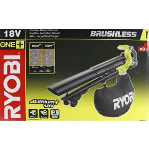 Ryobi OBV18 cordless leaf blower 200 km/h Green