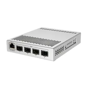 Šakotuvas MIKROTIK MT CRS305-1G-4S+IN MikroTik CRS305-1G-4S+IN L5 4xSFP+ 10GbE, 1xRJ45 GbE, Dual boot, Desktop case