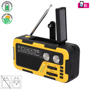 SAL Radio prijemnik, solarno / USB napajanje, Bluetooth - RPH 2